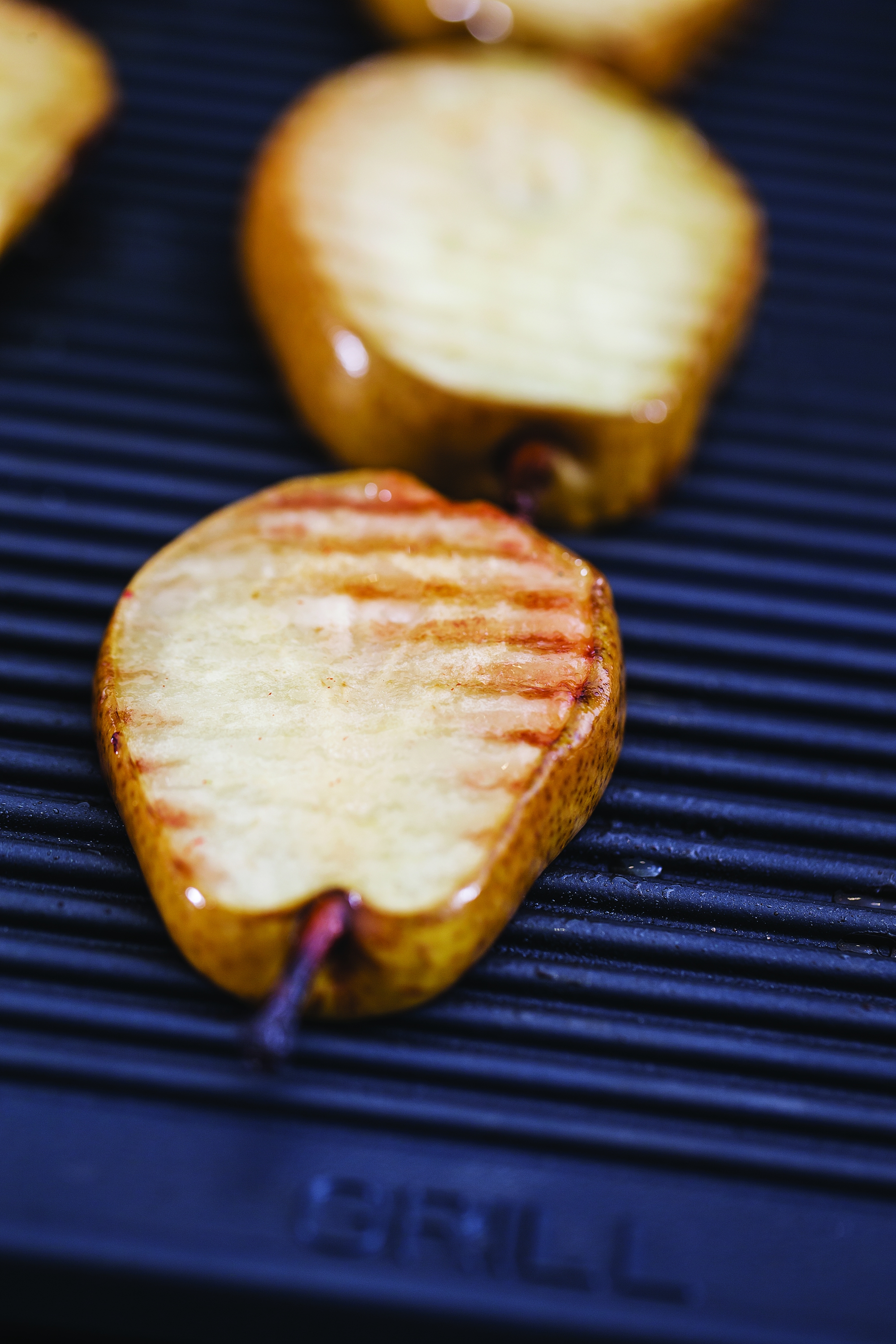 Grillede pærer