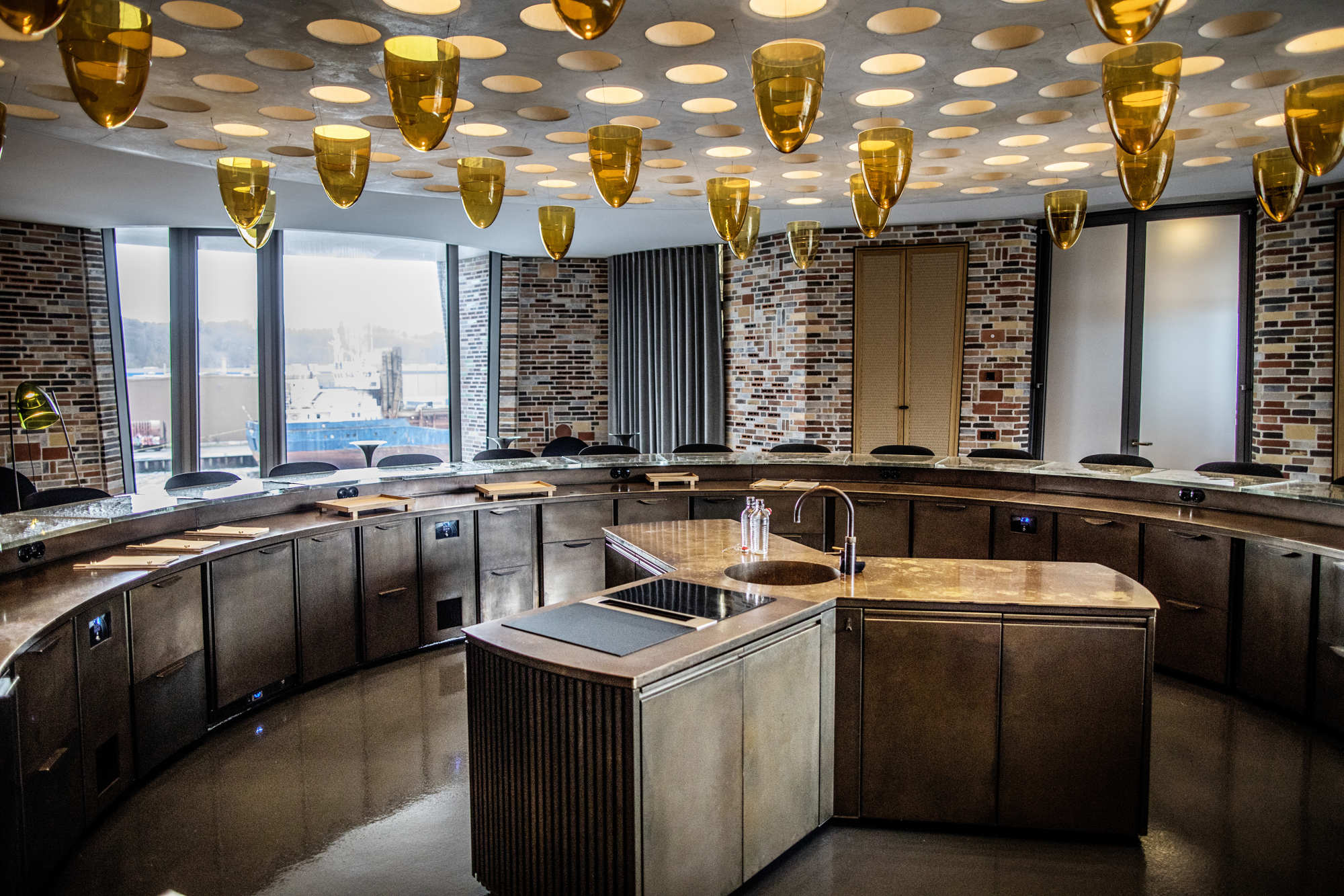 Spisebaren på restaurant Lyst i Vejle