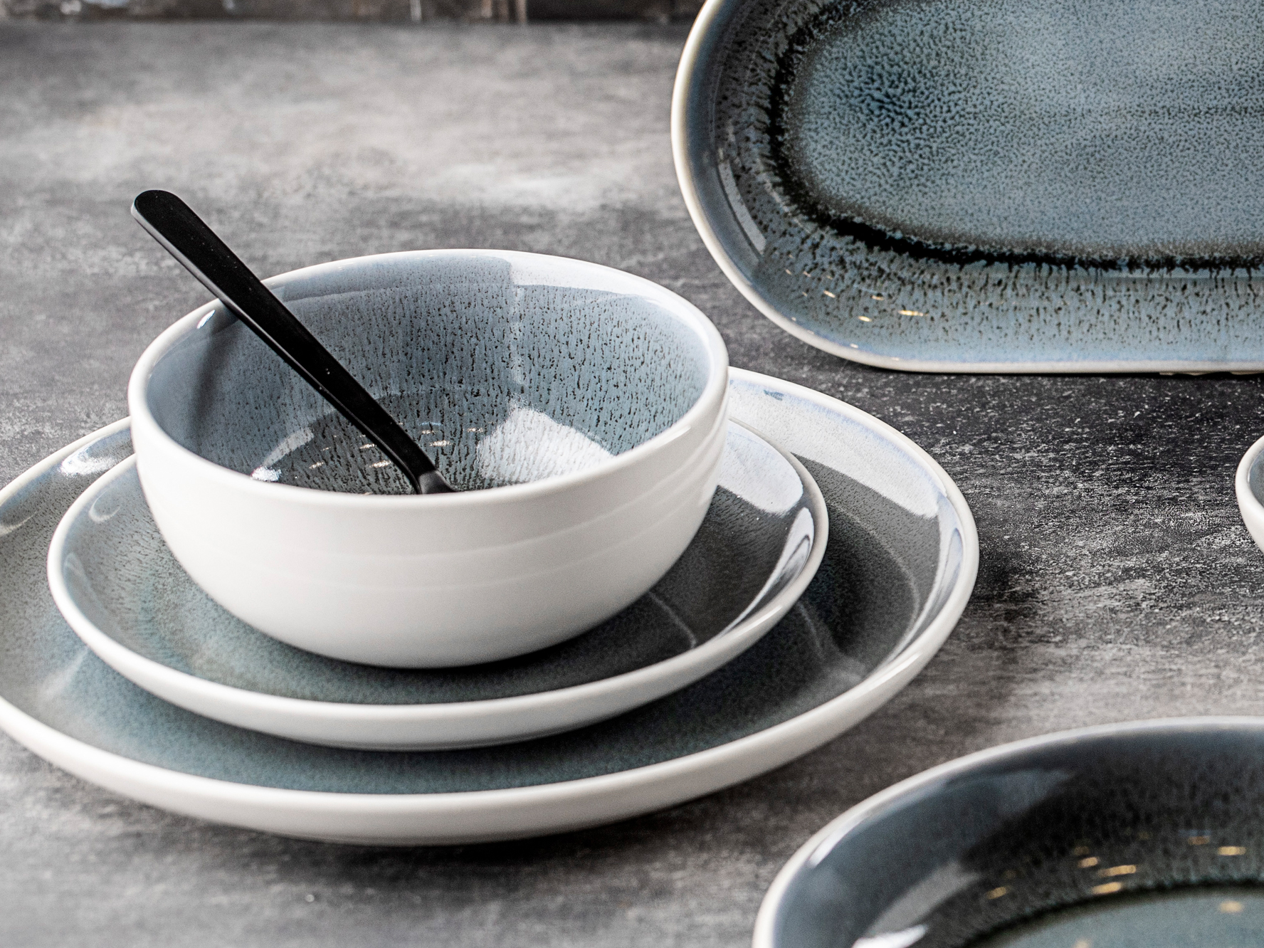 Dust Blue porcelænsservice